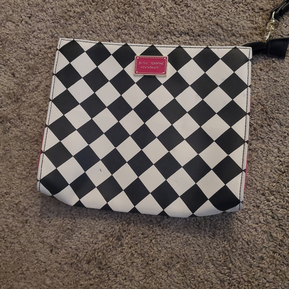 Betsey Johnson make up bag